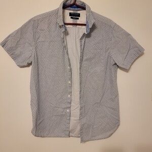 Denim and Flower by Ricky Singh Slim Fit Short Sleeve Casual Shirt